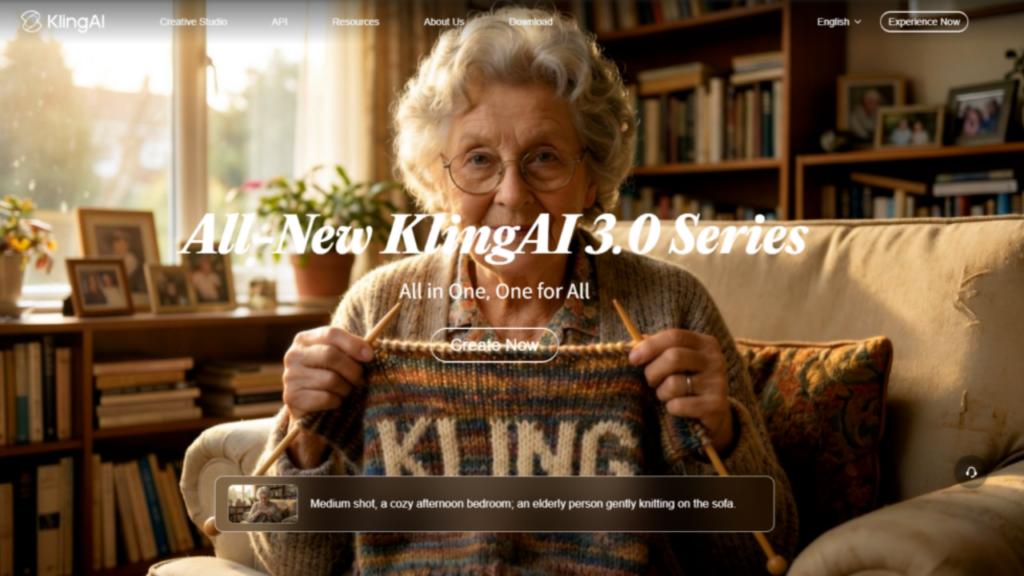 Kling AI 公式サイト